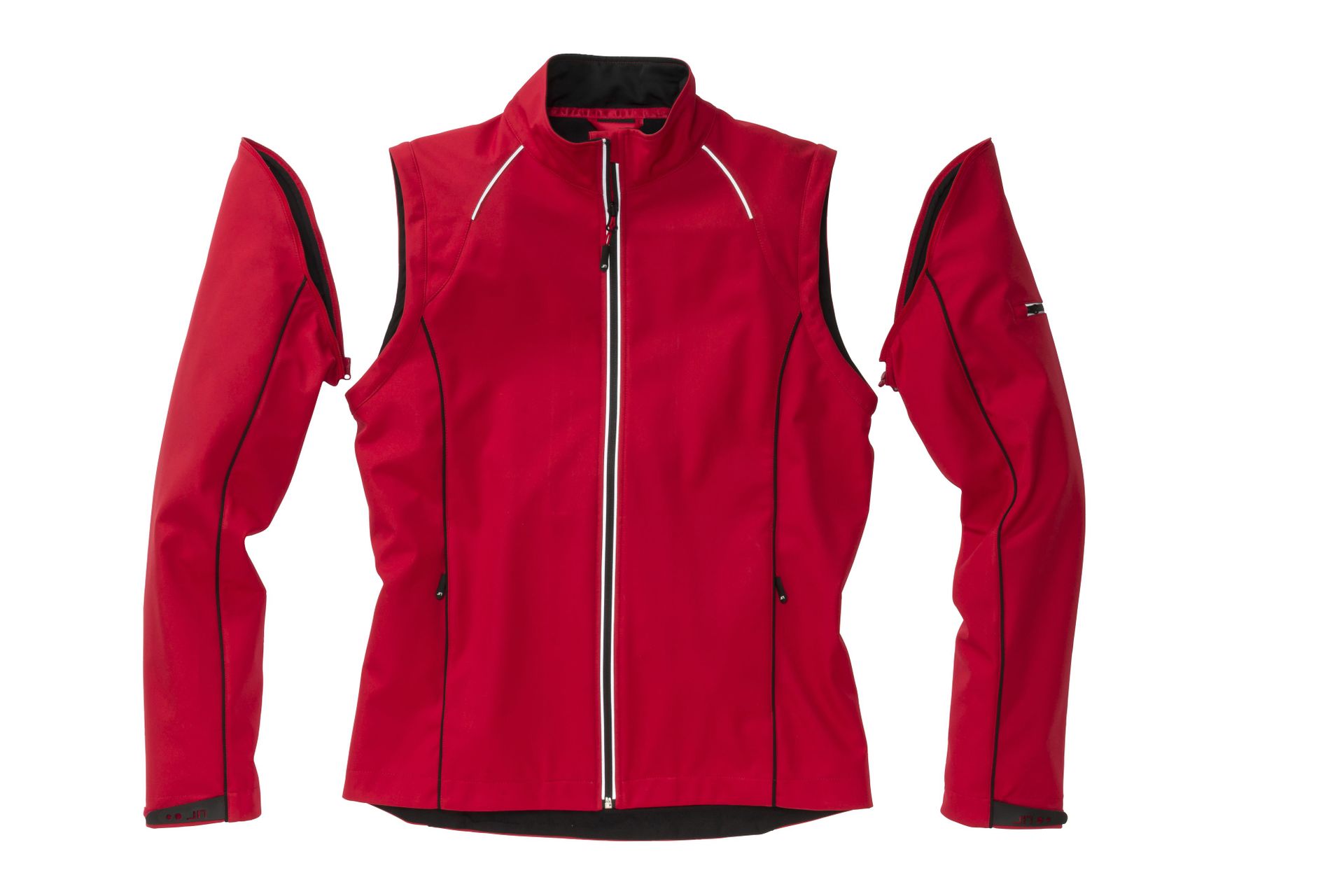 2 in 1 Jacke mit abzippbaren Ärmeln für Damen