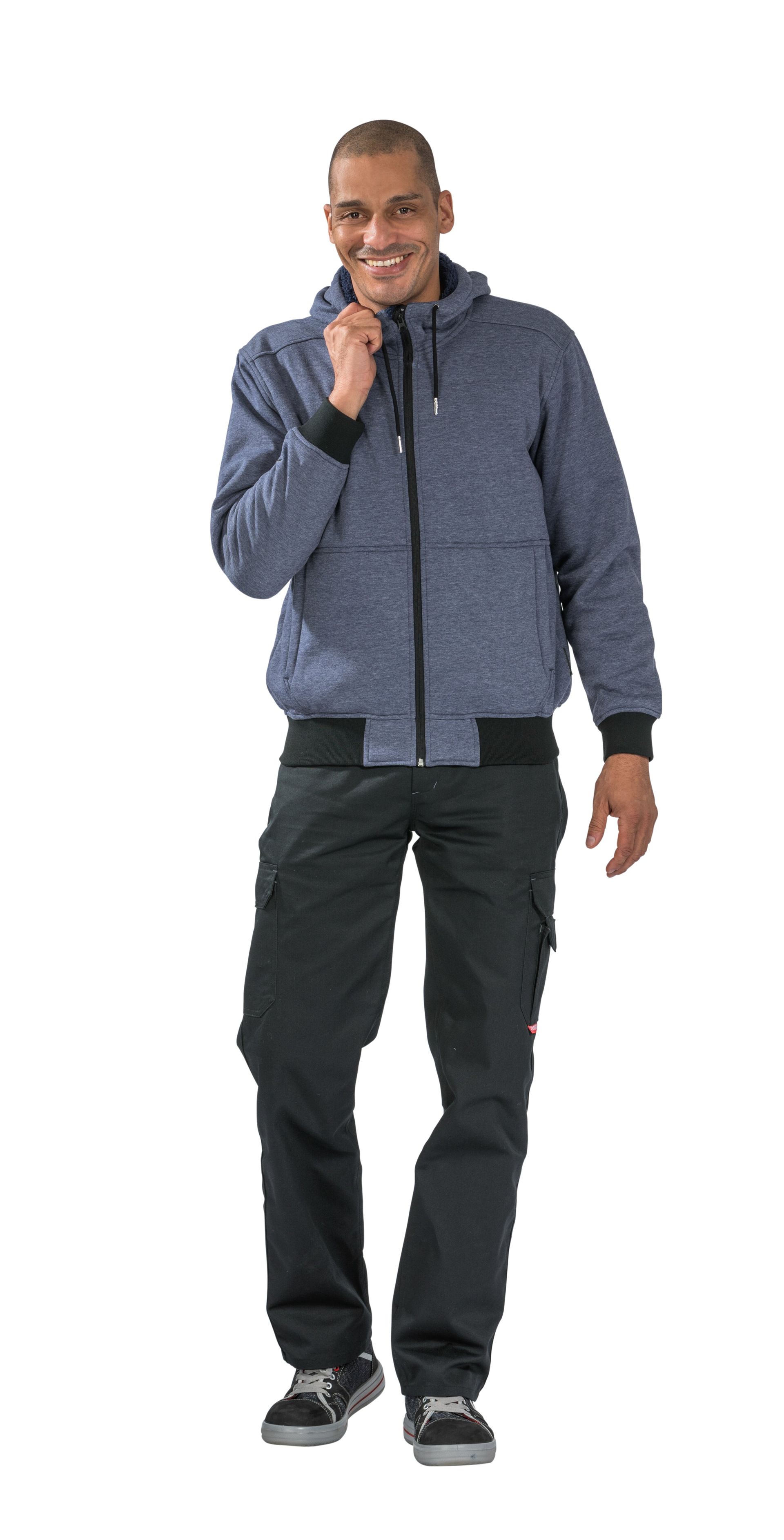 Planam Iceland Hoodie Outdoor marine Gr. XS