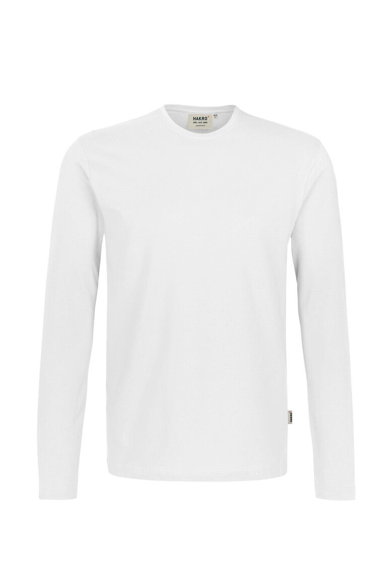HAKRO Longsleeve Heavy weiß, XS
