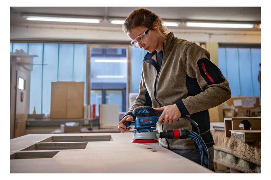 BOSCH Exzenterschleifer in L-Boxx
