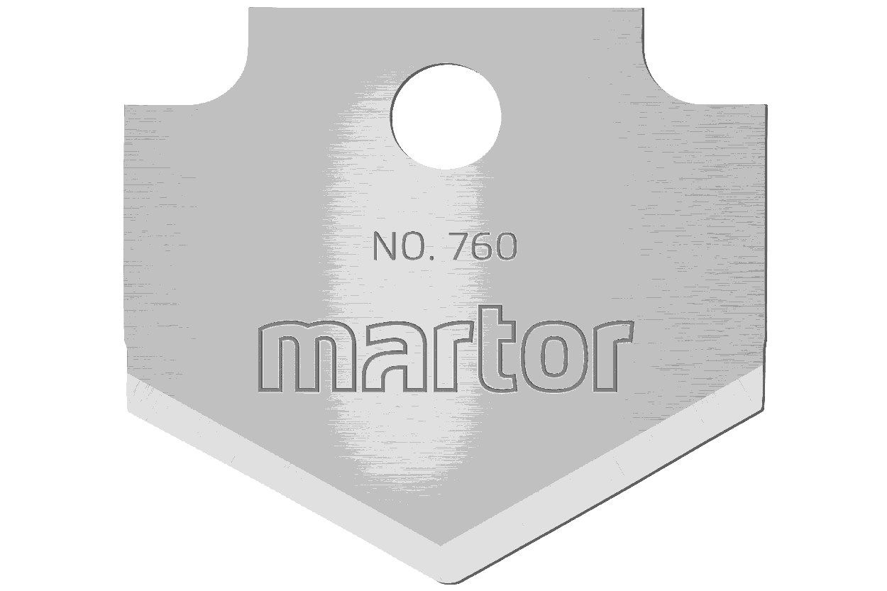 MARTOR Ersatzklinge SPITZKLINGE 760 Spezialschliff | 10 Stück
