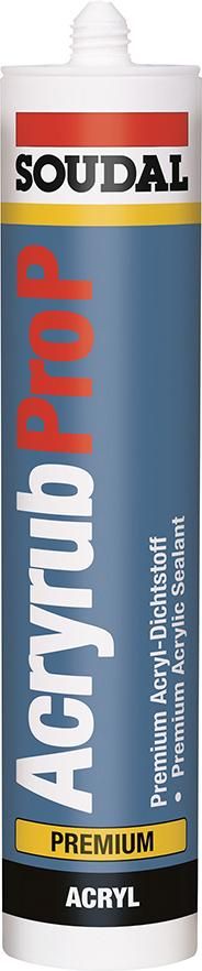 ACRYRUB P 310ml weiß SOUDAL