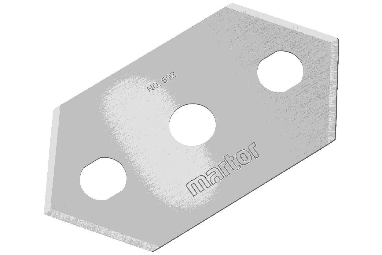 MARTOR Ersatzklinge SPITZKLINGE 692 Standardschliff | 10 Stück