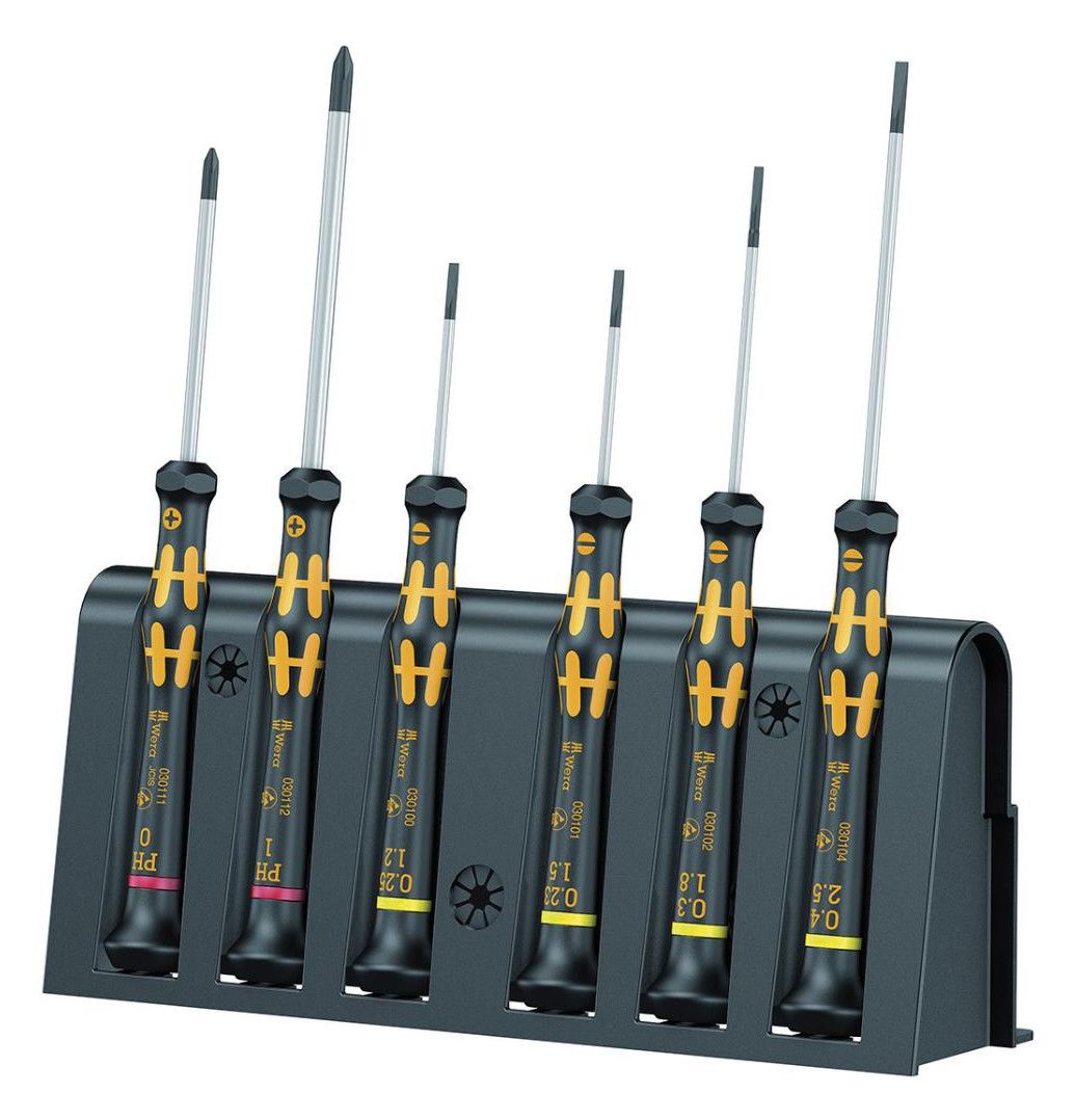 WERA Elektronikschraubendrehersatz