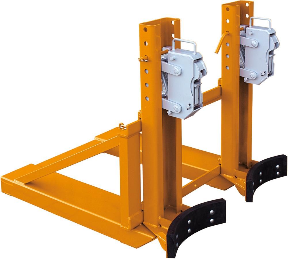 Fassgreifer für 1 Fass reinorange RAL 2004 Tragkraft 500kg