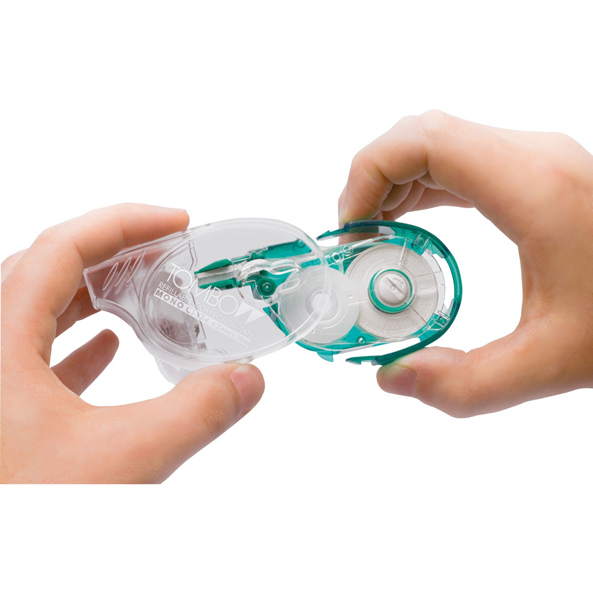 Nachfüllkassette Mono für CT-YXE4 4,2mmx16m weiß