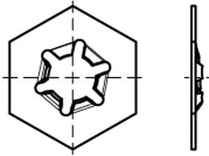 ART 88151 RUV-Scheibe A 2 M 16 x 27 x 0,7 A 2 S