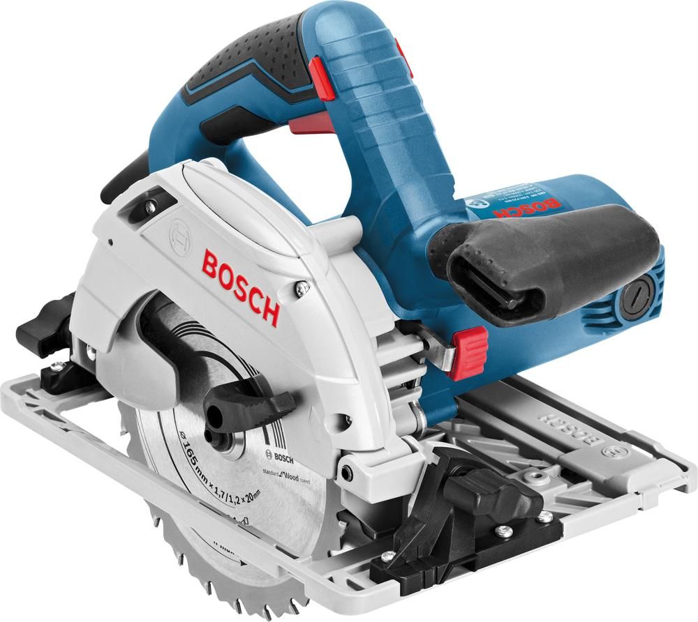 Handkreissäge m. FSN GKS 55+ GCE + FSN 1400