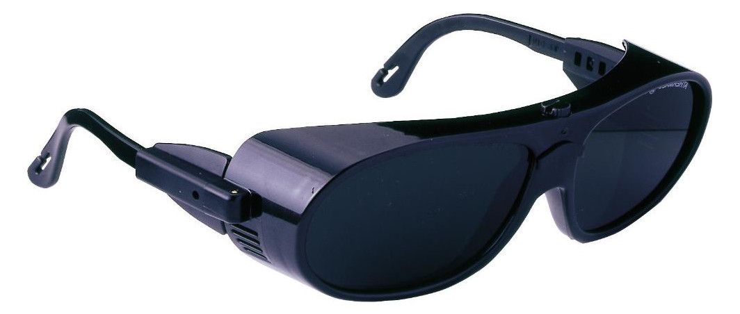 Schweißerschutzbrille, schwarz
