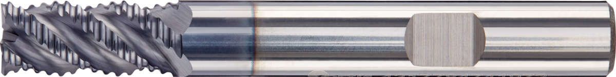 Schruppfräser lang DIN6527 VHM AlTiN+ Typ HR12 mm FORTIS
