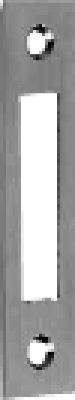 Fl-Schließbl.S412,DL-R m.Rieg.auss.20x90ktg,NiSi