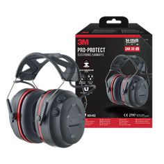 3M™ Pro-Protect Kapselgehörschutz 90545E, Bluetooth®, SNR-Wert 30 dB, Schwarz