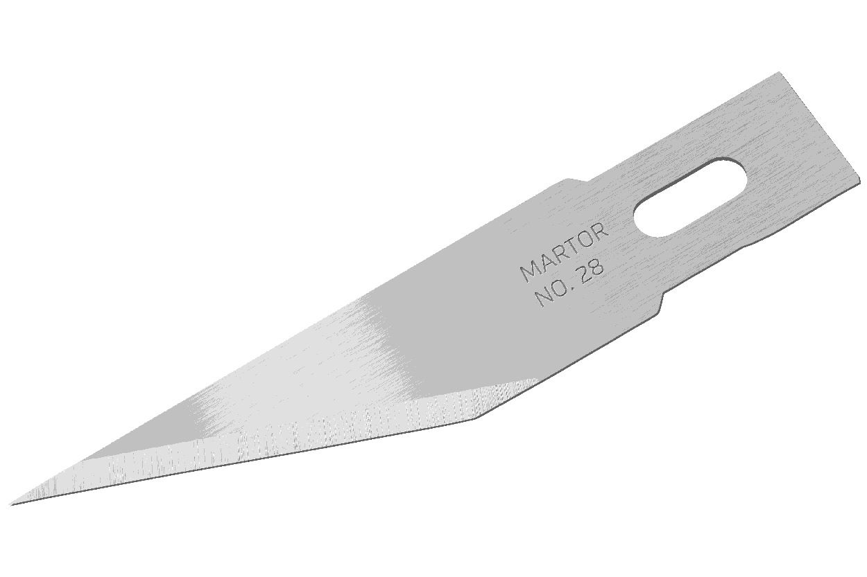 MARTOR Ersatzklinge GRAFIKKLINGE 28 Spezialschliff | 10 Stück