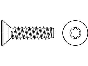 ISO 14586 Stahl 3,9 x 25 -F-T15 galv. verzinkt gal Zn S