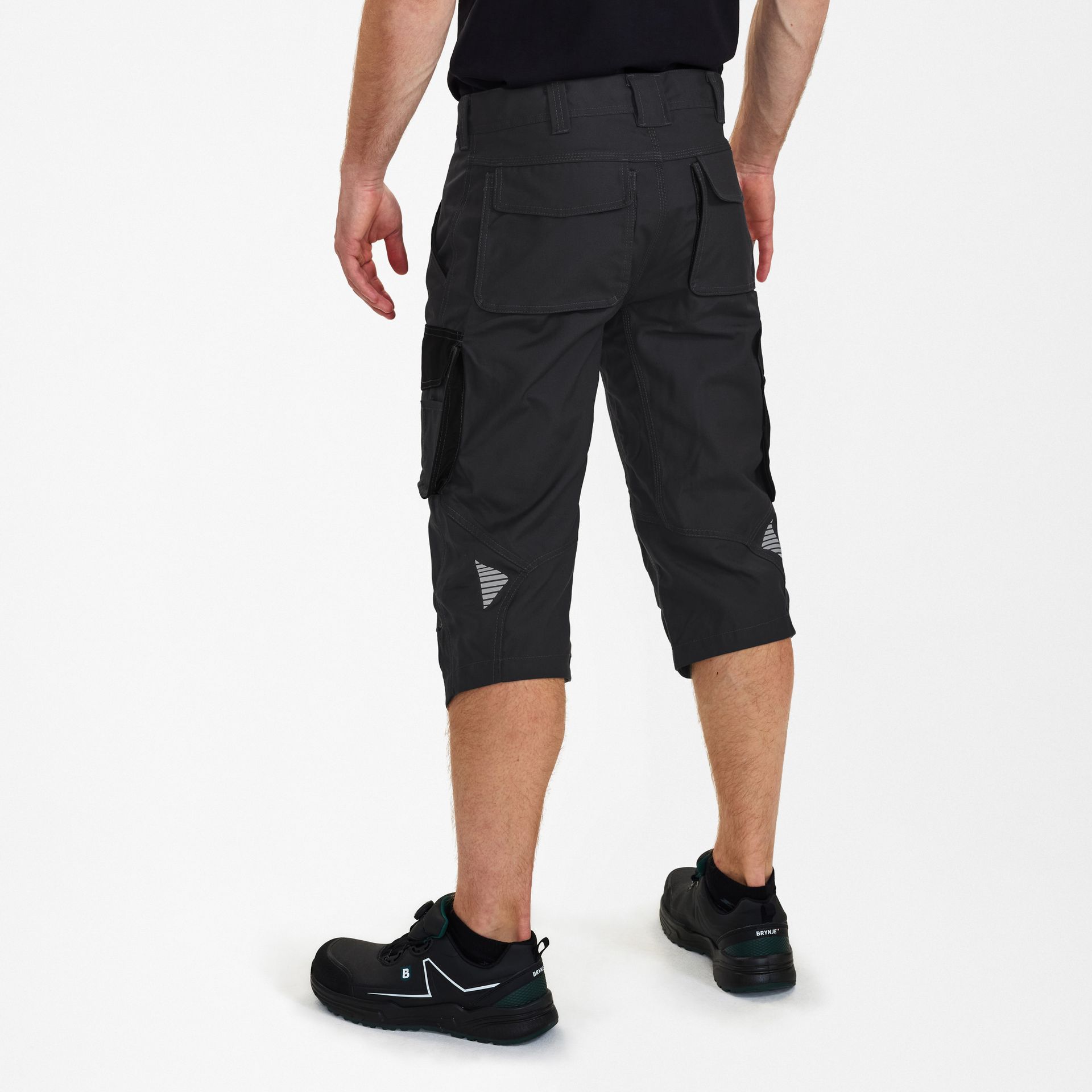 Galaxy 3/4-Hose Anthrazitgrau/Schwarz, Gr. 50