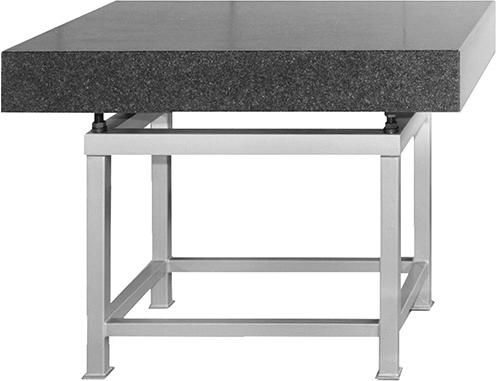 Hartgesteinplatte DIN876/0 m. Winkelgestell630x400x70mm HITEC