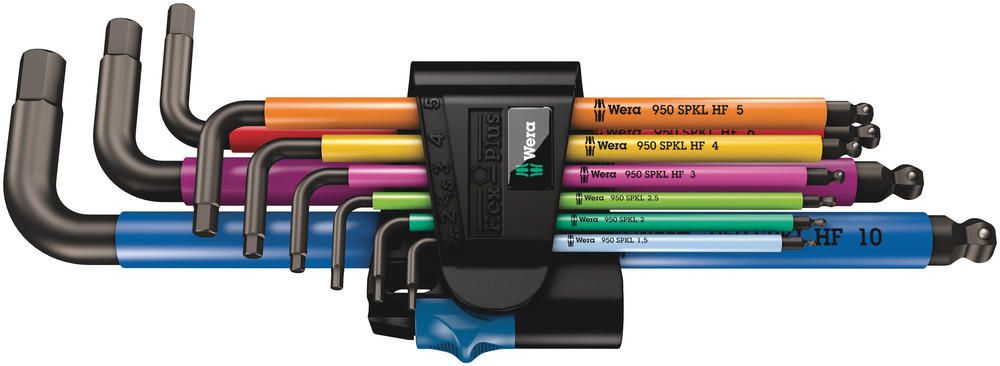 Winkelschlüsselsatz mit Haltefunktion Mulicolor