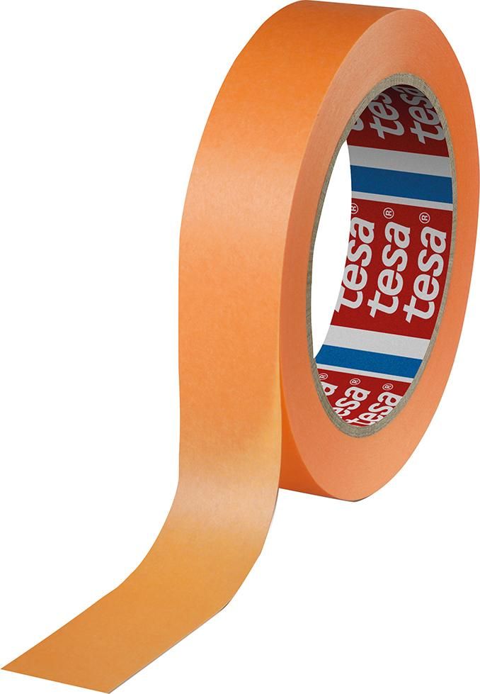 tesakrepp 4342 50m x 25mm, orange Präzisionskrepp
