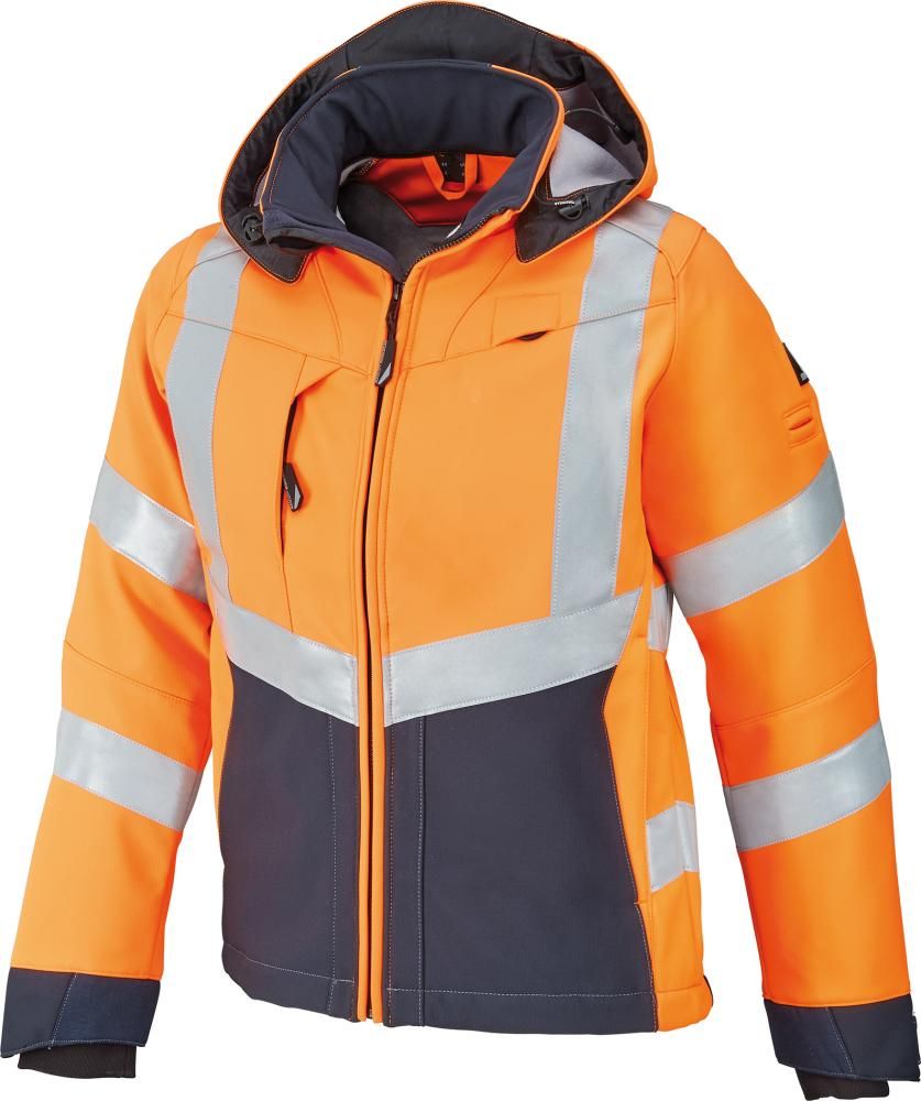 Mascot Warnschutz-Softshelljacke, Orange, Gr. S
