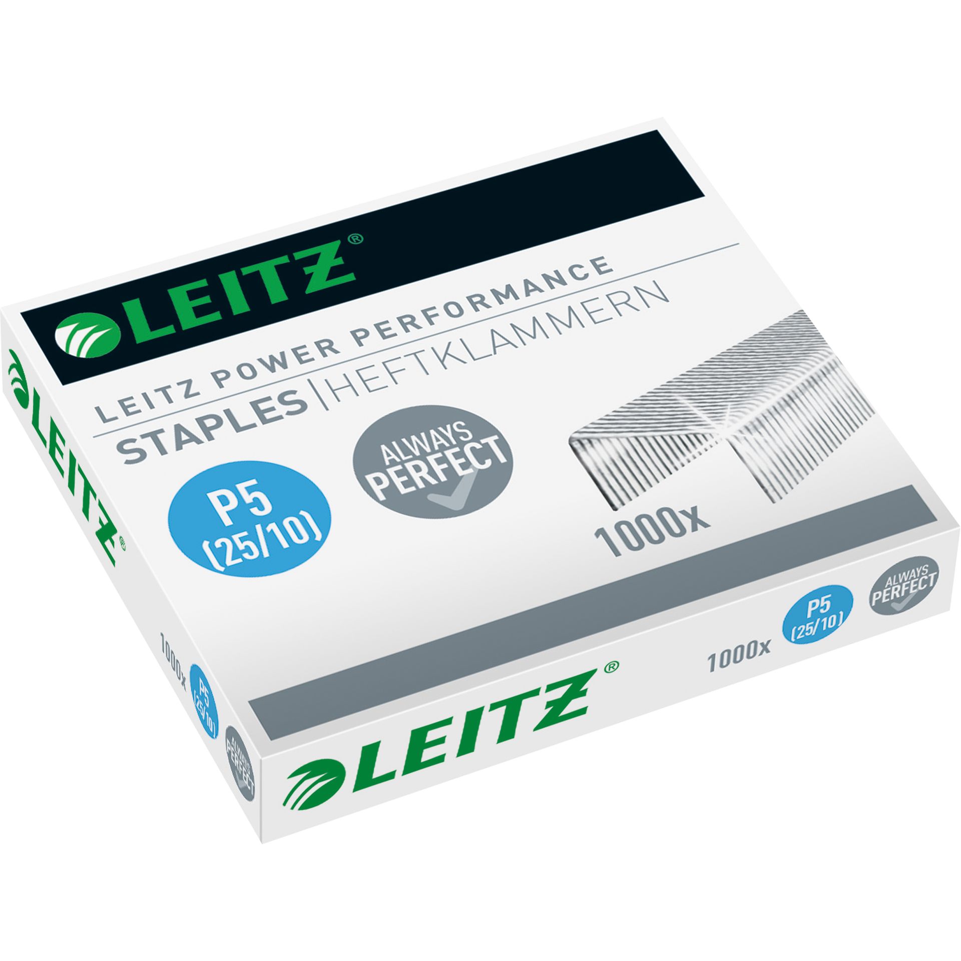 Heftklammer 25/10 verzinkt 1.000 St./Pack.