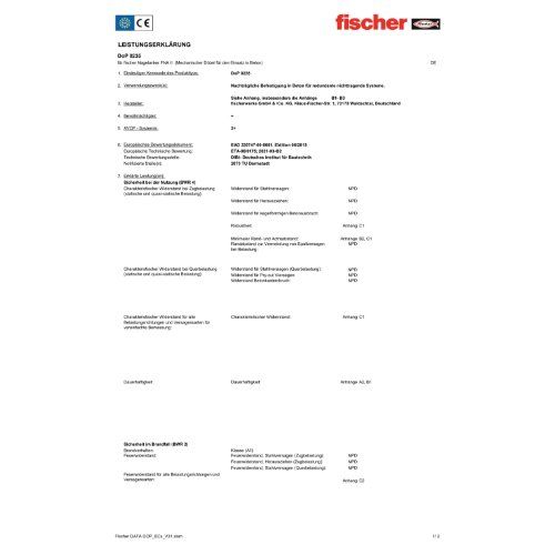 Nagelanker FNA II 6x30/30 U R RB (300)