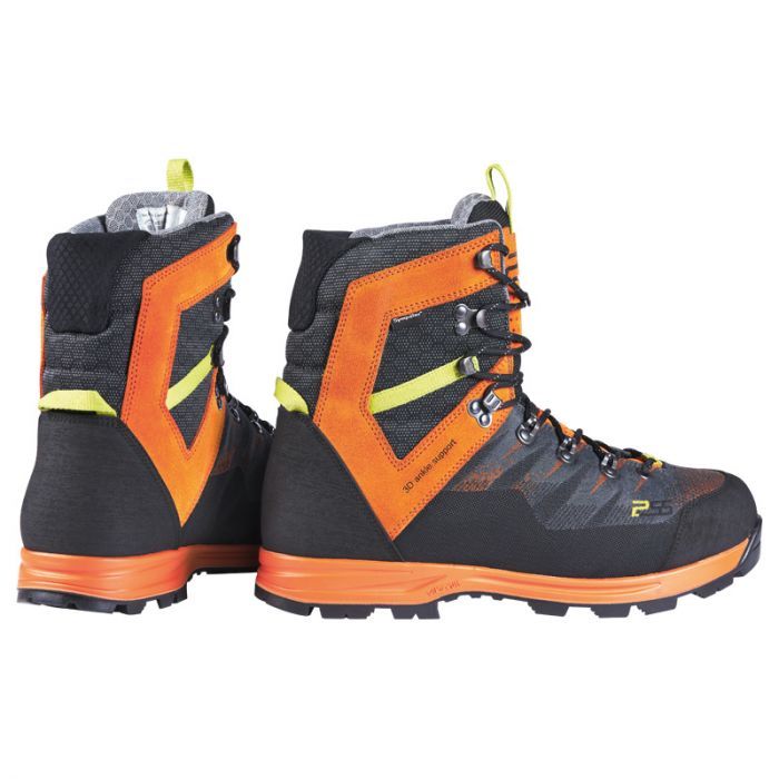 PSS Forstep® Tec STX Trekkingschuhstiefel orange/schwarz - Gr. 47