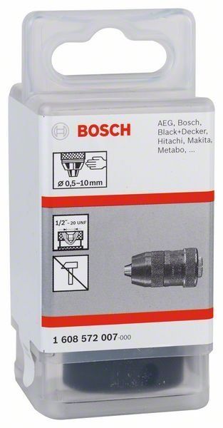 Bosch Schnellspannbohrfutter bis 10mm, 1/2 Zoll-20
