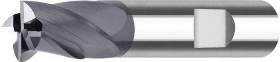 FORTIS Schaftfräser DIN6527 VHM AlTiN+ Z4 30Grad
