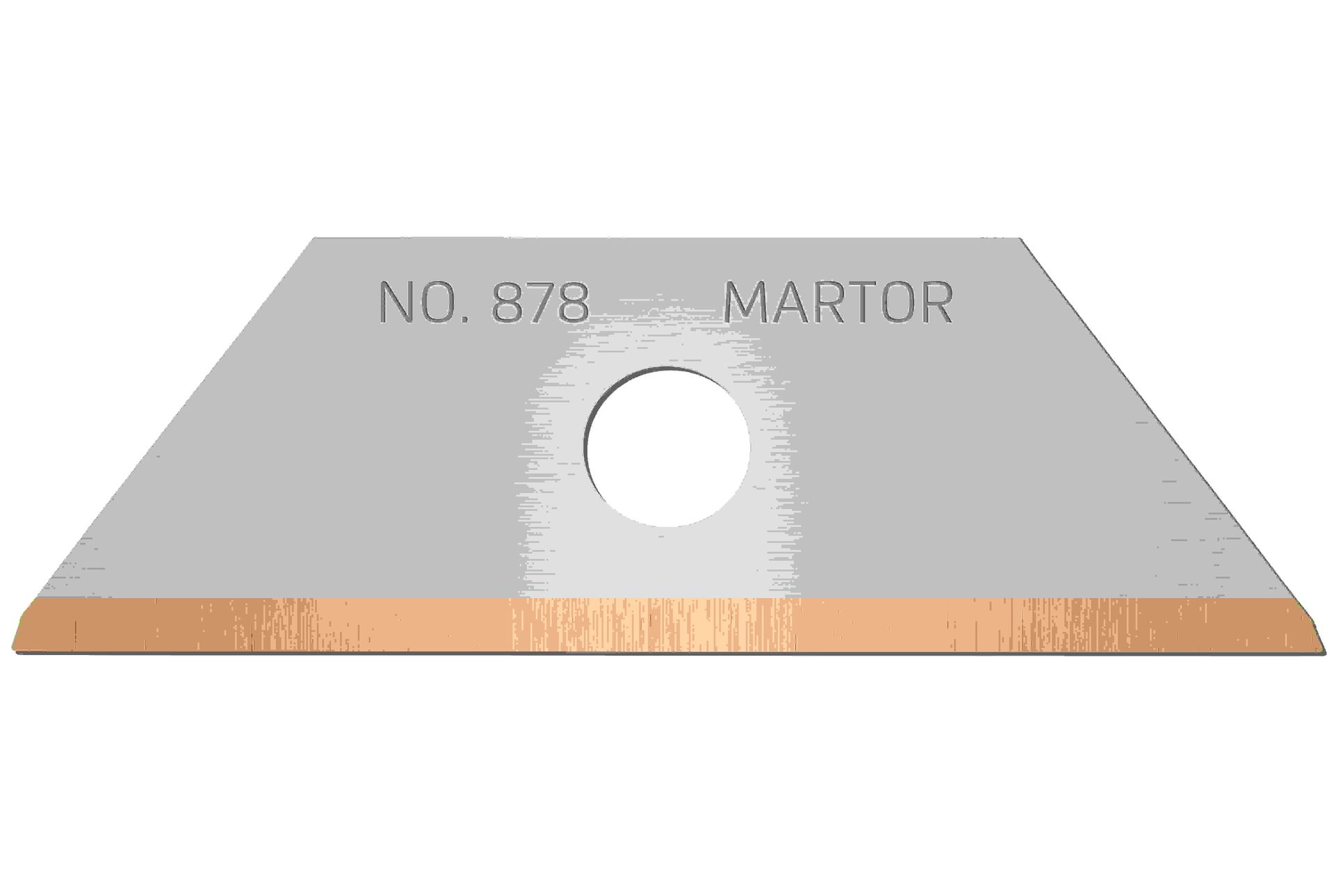 MARTOR Ersatzklinge TRAPEZKLINGE 878 Standardschliff | 100 Stück