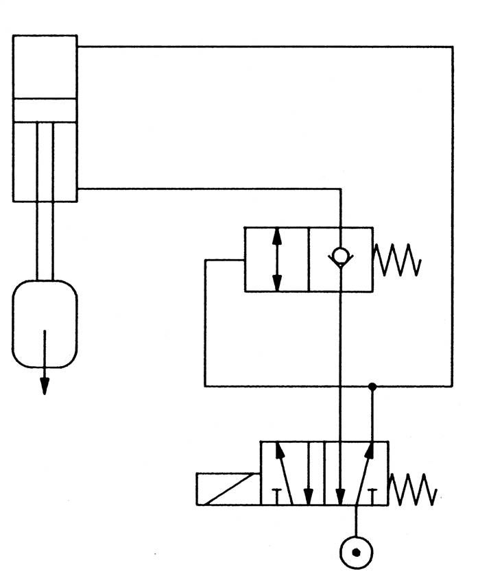 Stoppverschraubung G 1/8"-G 1/8", ohne Handnotbetätigung IQS-MSV