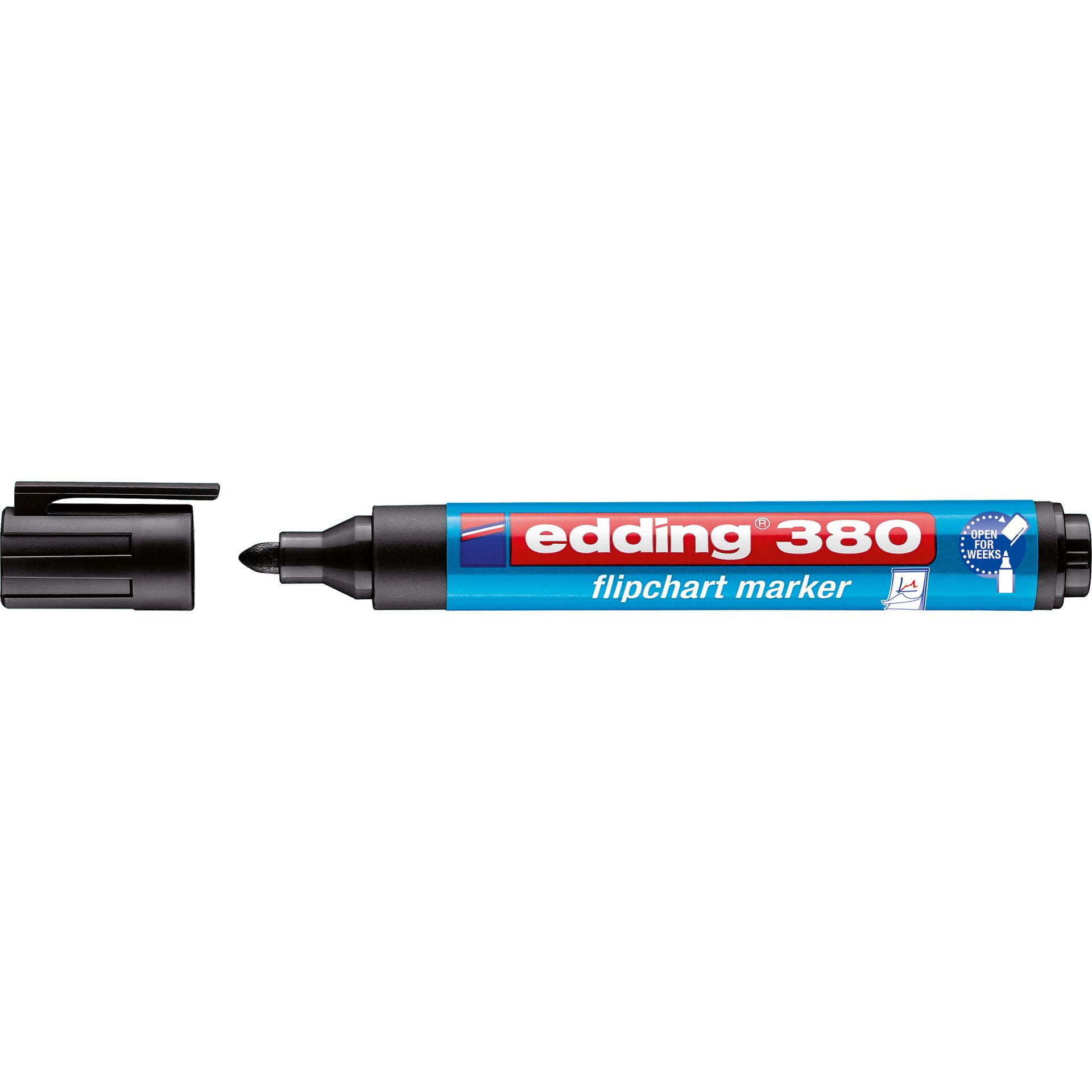 Flipchartmarker 380 1,5-3mm Rundspitze schwarz
