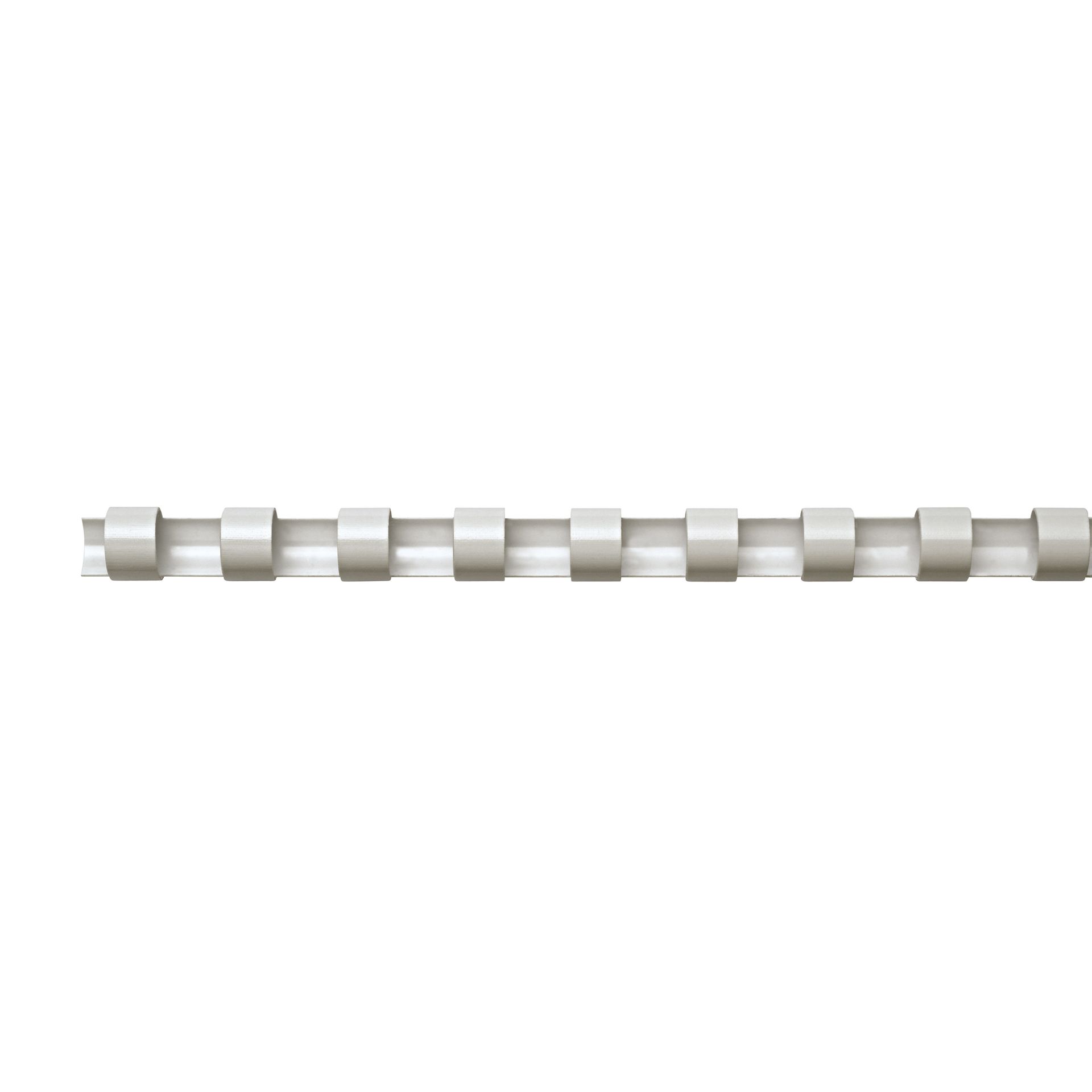 Plastikbinderücken COMB 10mm weiß 100 St./Pack.