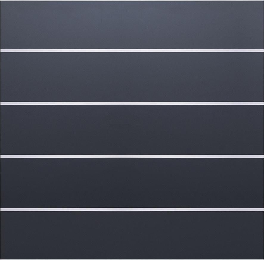 FARÖ-Serie Zaunset 1792 x 1775 mm, 5 Zaunlamellen ANTHRAZIT HPL-Steckzaunsystem