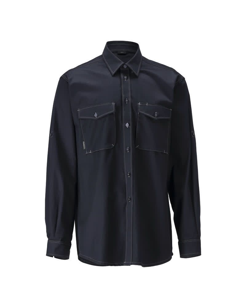 Hemd MASCOT® Greenwood Schwarzblau, 37-38
