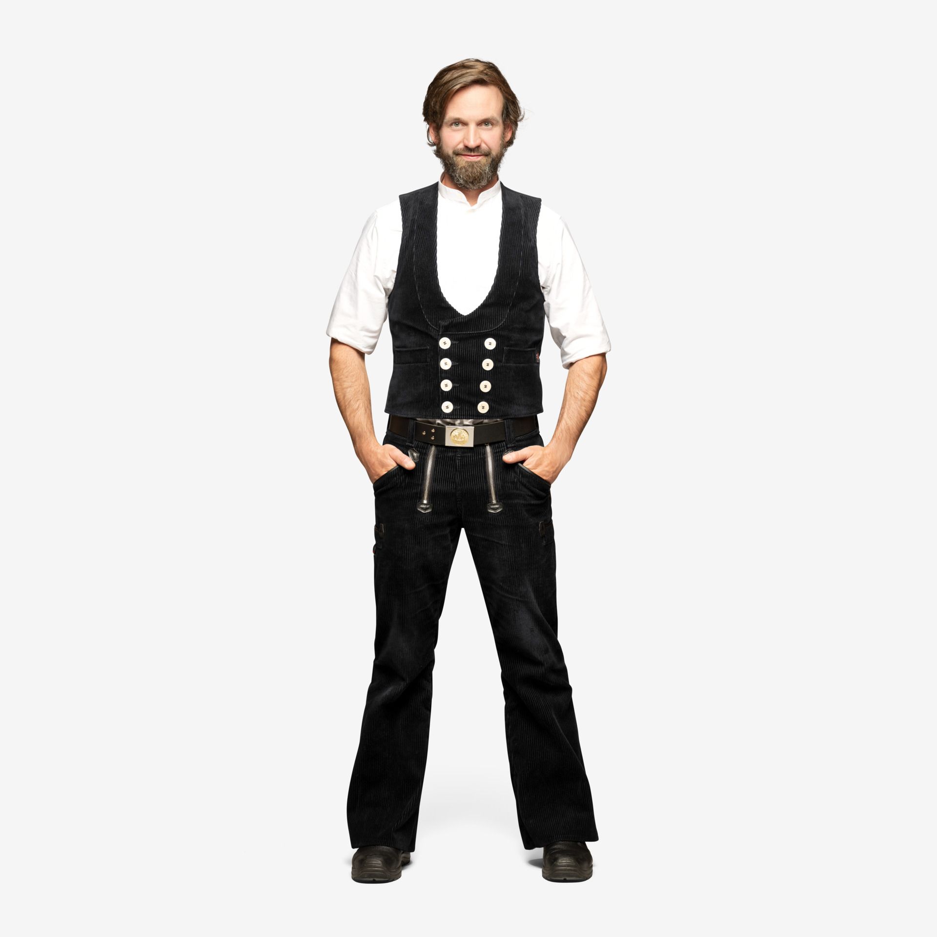 FHB Zunfthose FRIEDRICH schwarz - Gr. 52