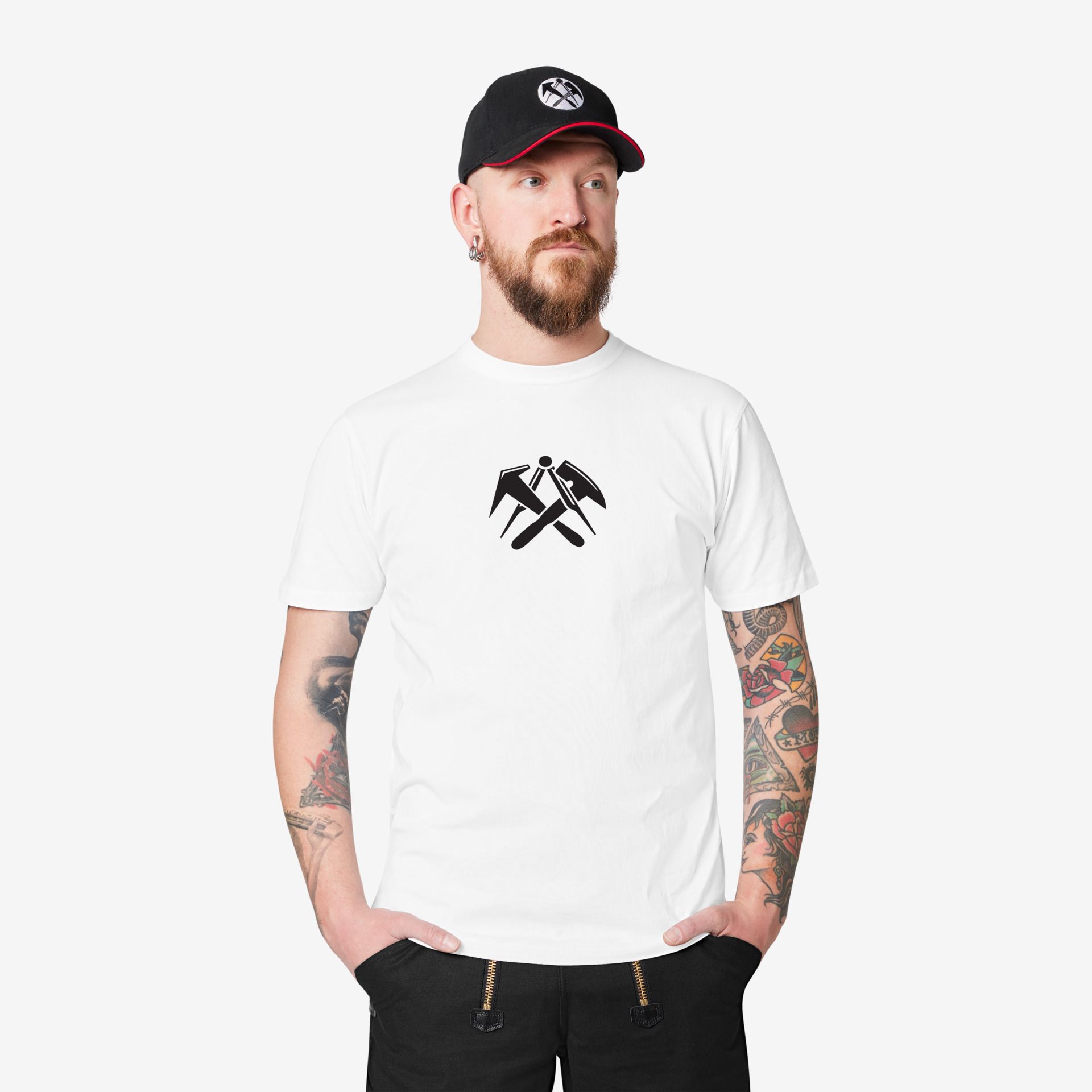FHB Dachdecker T-Shirt mit Zunftzeichen TILL