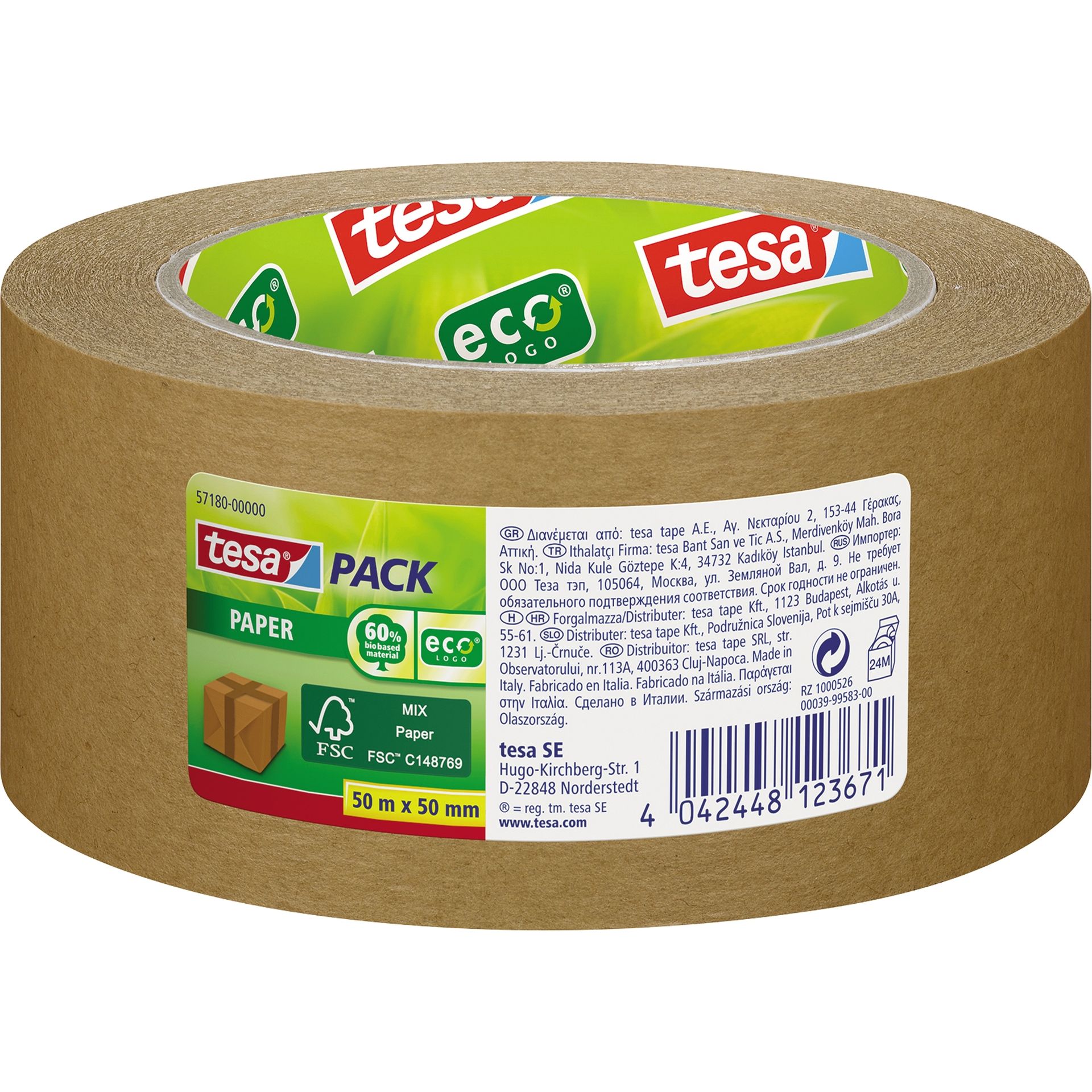 Packband  50mmx50m braun