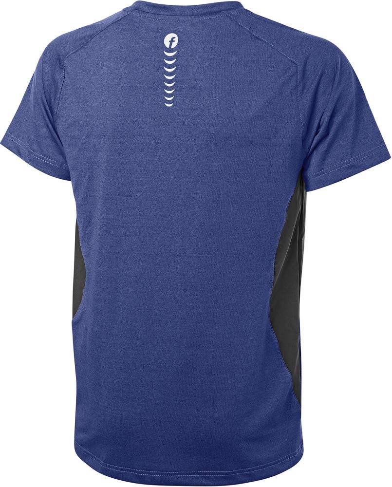 T-Shirt Quick Dry kornblau/schwarz meliert Gr. 2XL Fortis Elements