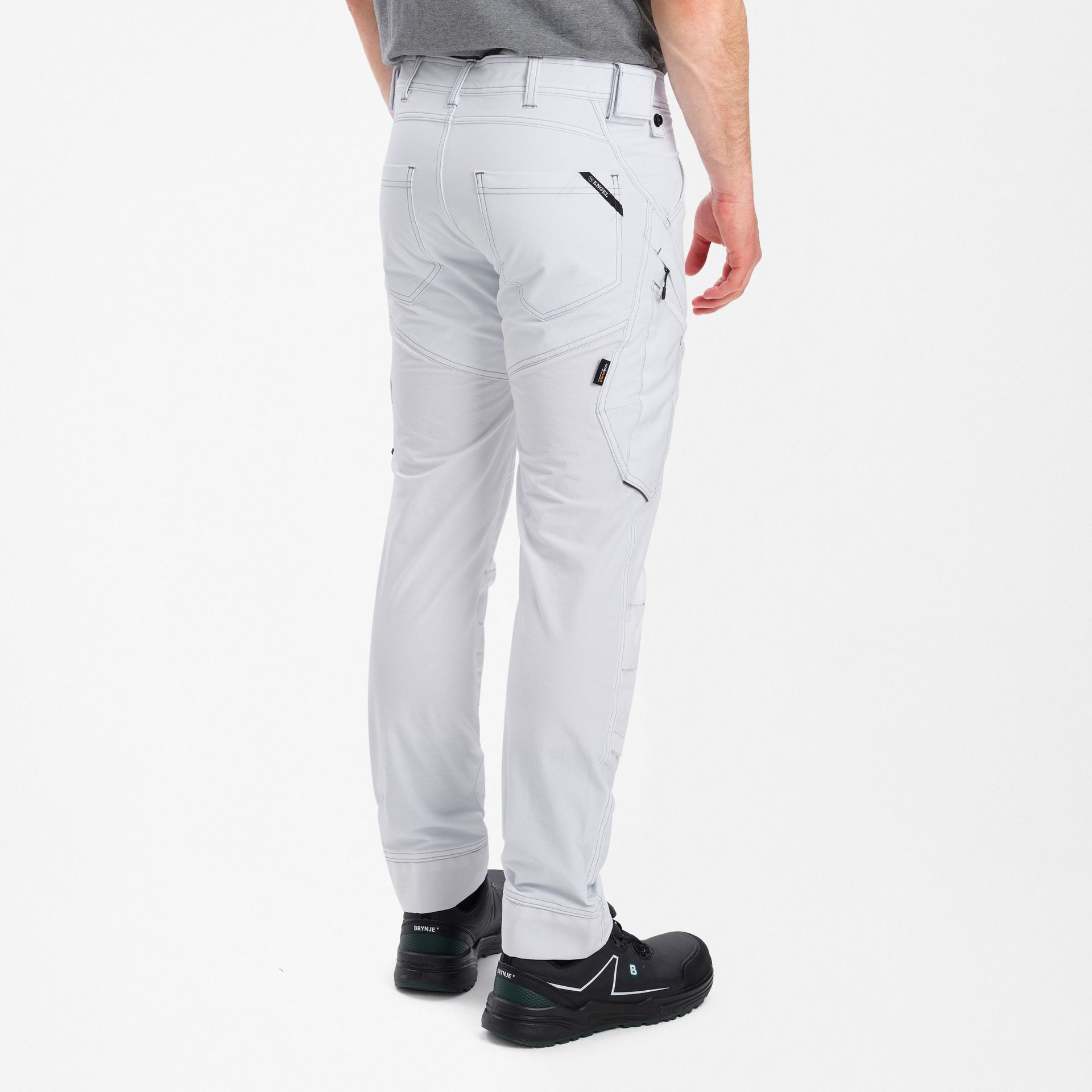 X-treme Arbeitshose mit 4-Wege-Stretch Weiss, Gr. 34