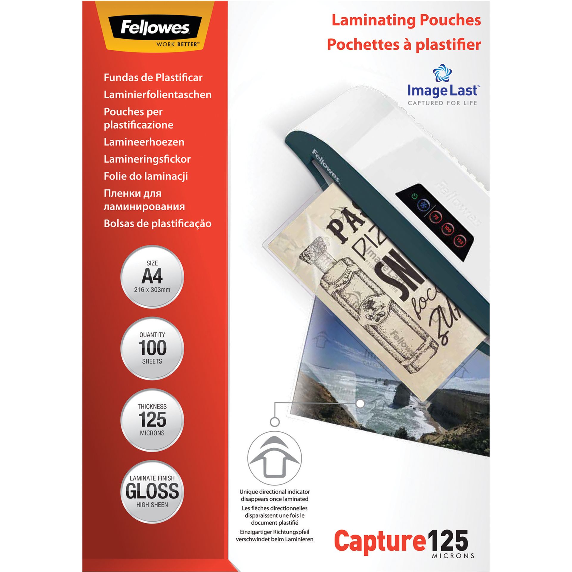 Laminierfolie ImageLast DIN A4 tr 100 St./Pack.