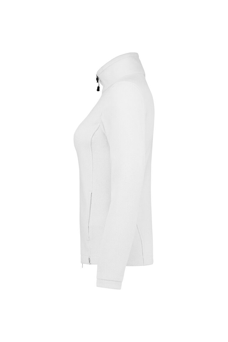 HAKRO Damen Fleecejacke ECO weiß, XS