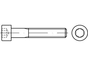 ART 83912 Hex socket head cap screws #4 - 40 UNC x 1 1/2 (38 mm) S