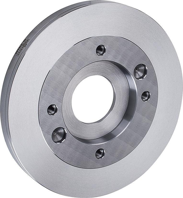 Stahlflansch DIN55027/22 125mm KK 3 RÖHM