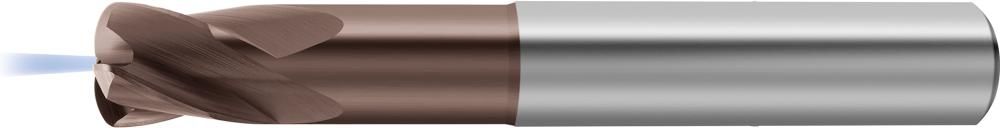 High-Feed Fräser VHM 5,0mm Z4 Innenkühlung Signum Typ H Werksnorm kurz G-Mold 65 HF GÜHRING