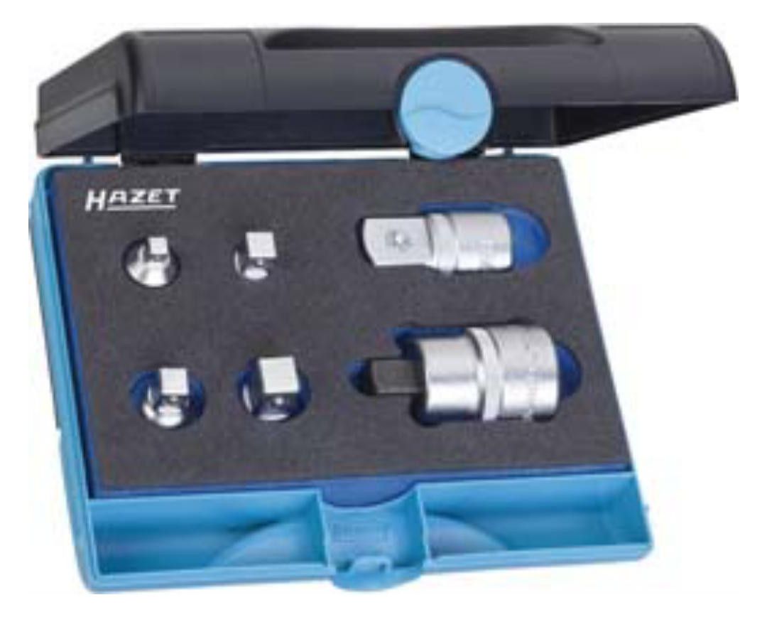 HAZET Adaptergarnitur: 1/4" - 3/4"