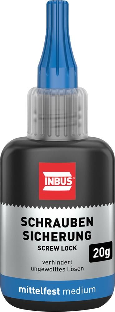 Schraubensicherung mittelfest, blau, 40g INBUS