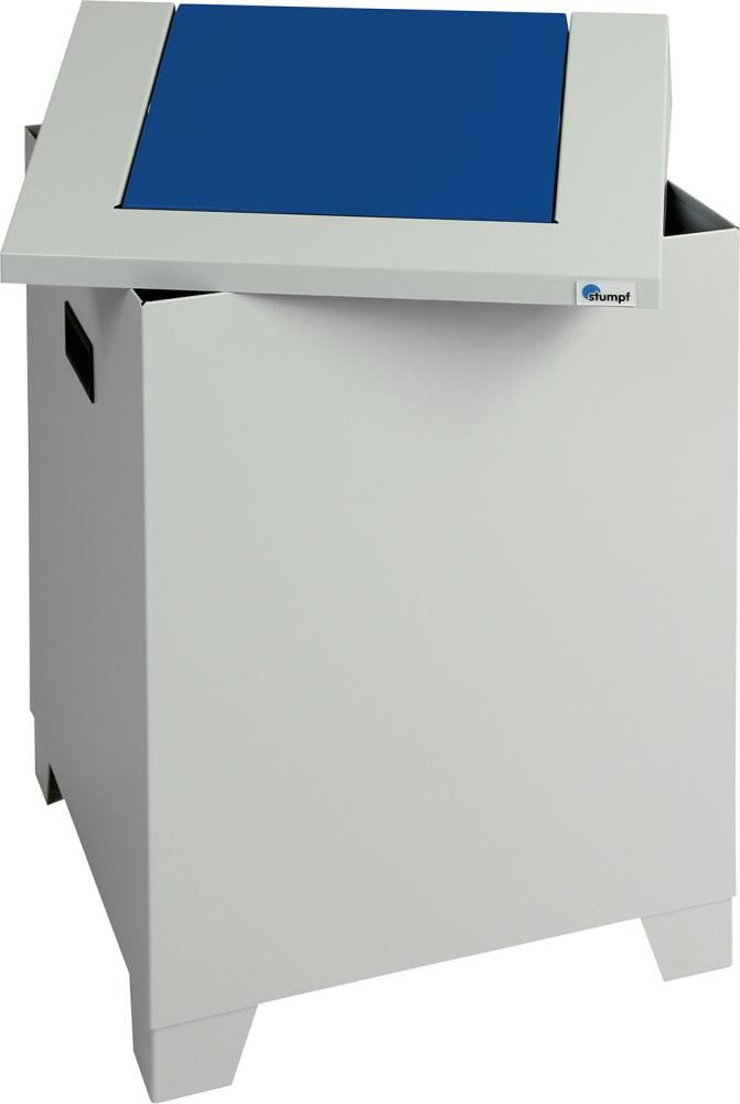 Putzwollkasten ca.73 l 655x410x405 mm grau/blau stumpf