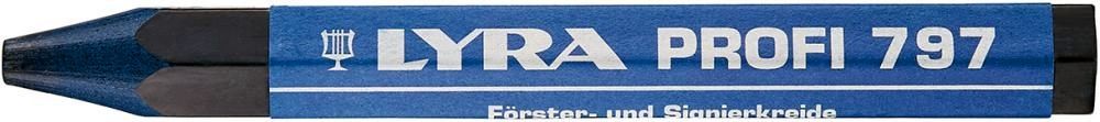 Förster- und und Signierkreide 797 blau a12Stück LYRA