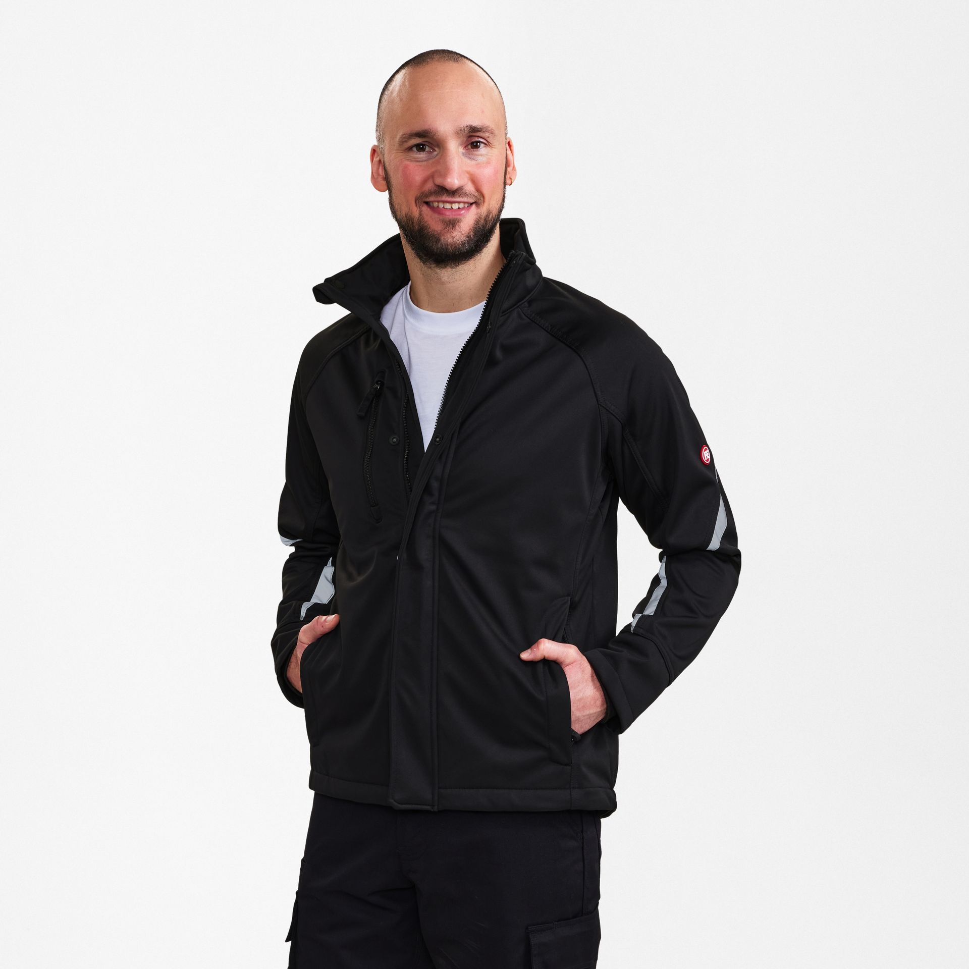 Extend Softshelljacke Schwarz, Gr. L