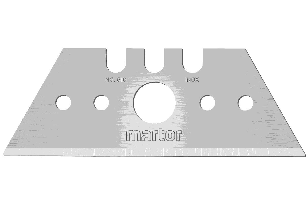 MARTOR Ersatzklinge TRAPEZKLINGE 610 Standardschliff | 10 Stück